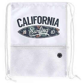 Mochila Bicalz Poliéster 210D BRANCO S/T