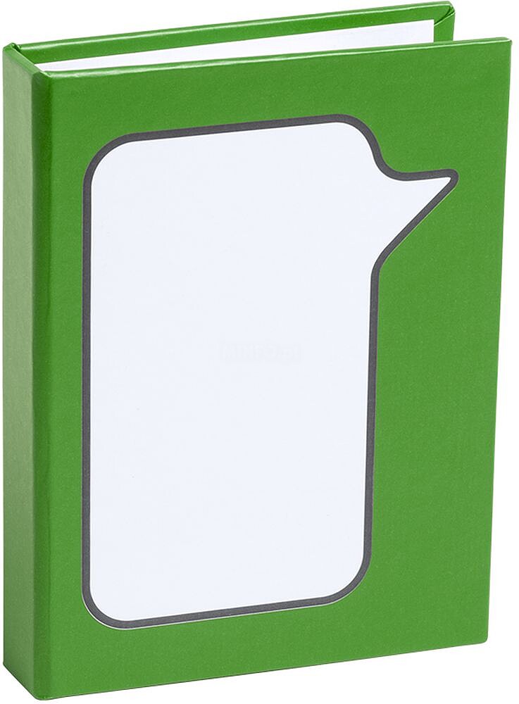 Bloco de Notas Adesivas Dosan Cartão Reciclado 100 Notas Adesivas 5,5 x 9,5 cm. 25 Notas Adesivas 5 x 7,6 cm. 125 Mini Notas Adesivas 1,2 x 4,9 cm 5667