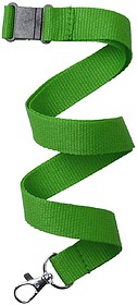 Lanyard Kappin Poliéster Fecho Segurança VERDE S/T