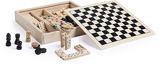 Set Jogo Xigral Madeira 4 Jogos S/T