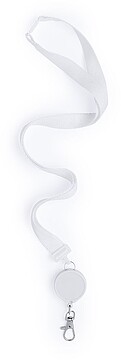 Lanyard Lemer Poliéster Extensível. Fecho Segurança 6169