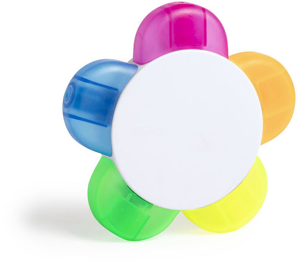 Set Marcadores Hindal Escrita 5 Cores 6404