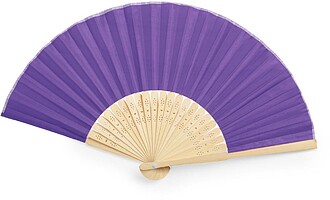 Leque Kronix Bambu/ Poliéster ROXO S/T