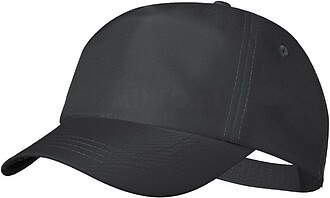 Boné Keinfax Poliéster RPET 5 Painéis PRETO S/T