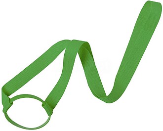 Lanyard Suporte de Copo Frinly Poliéster/ Silicone VERDE S/...