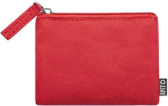 Porta-Moedas Nelsom Poliéster 600D RPET VERMELHO S/T
