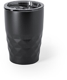 Copo Térmico Blur Aço Inoxidável 350 ml. Isolamento a Vá...