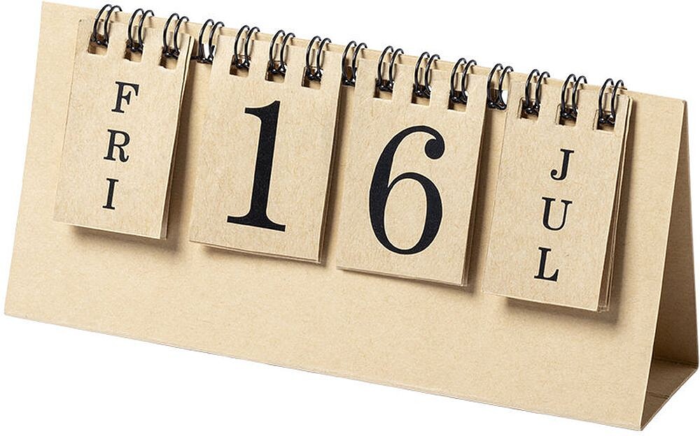 Calendário Perpetuo Gadner Cartão Reciclado 6907