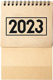 Calendário Secretária Lasow Cartão Reciclado NATURAL S/T