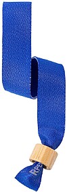 Pulseira Broch Poliéster RPET/ Bambu Ajustável. Fecho Segu...