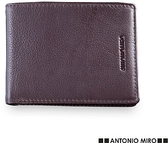 Carteira Fagus Pele MARRON S/T