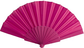 Leque Tela Varinhas Plástico FUCSIA S/T