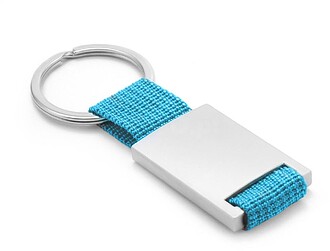 Porta-Chaves Yip Metal/ Poliéster AZUL CLARO S/T