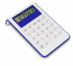 Calculadora Myd Pilha Botão Incluída AZUL S/T