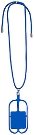 Lanyard Sebly Silicone/ Poliéster AZUL S/T
