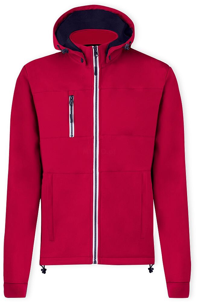 Casaco Grechel Exterior: Soft Shell, 100% Poliéster. Interior: 100% Poliéster Microfleece. 300 g/ m2 Resistente ao Vento e á Água 20171
