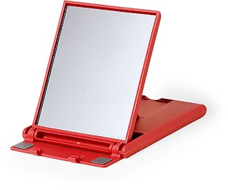 Suporte Angie Dobrável. Espelho Incluído VERMELHO S/T
