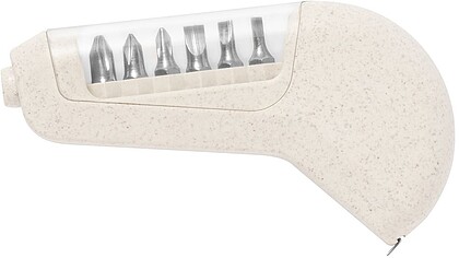 Fita Métrica Multi-Ferramentas Drankil 1m Palha de Trigo/ ABS 6 Acessórios 20479