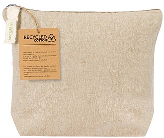 Nécessaire Belix 100% Algodão Reciclado NATURAL S/T