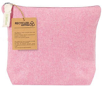 Nécessaire Belix 100% Algodão Reciclado ROSA S/T