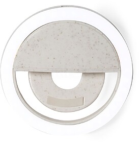Anel de Luz Traxo Palha de Trigo/ ABS 36 Leds. 3 Posições ...