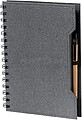 Caderno Mecony Cartão Reciclado Bloco 80 Folhas. 25 Notas Adesivas 9 x 9 cm. 100 Mini Notas Adesivas 2 x 9 cm. Esferográfica Cartão Reciclado Incluída 20962