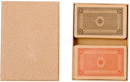 Set Baralhos Kardain Cartão Reciclado Baralho Espanhol 50 cartas. Baralho Francês 54 cartas 20981