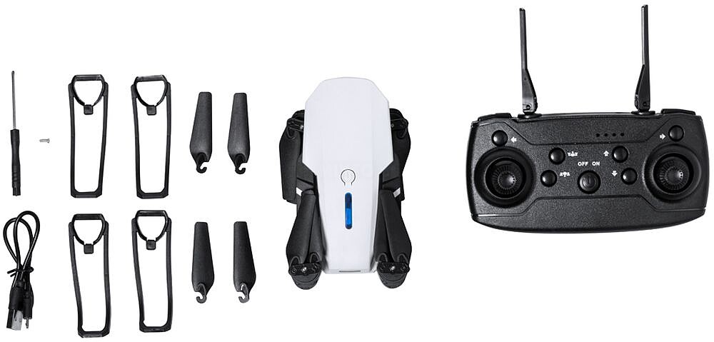 Drone Acrot Wifi. Bateria 600 mAh. Controle Remoto 3 Pilhas AA Não Incluídas 21019