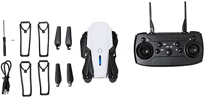 Drone Acrot Wifi. Bateria 600 mAh. Controle Remoto 3 Pilhas AA Não Incluídas 21019