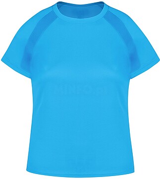 T-Shirt Mulher Tecnic Sappor 100% Poliéster 135 g/ m2 Respirável 21158