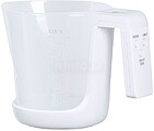 Balança Medidora Plazix PP/ ABS 1 L. Max 5 Kg. Pilha Botão Incluída 21235