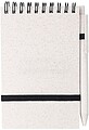 Set Cosmor Copo PP, 370 ml. Bloco Palha de Trigo/ PP, Capa Flexível. 70 Folhas. Esferográfica Palha de Trigo/ PP 21558