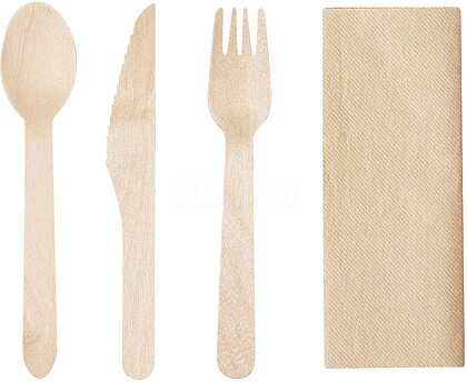 Set Talheres Grinox Madeira 4 Peças 21574