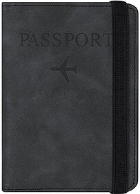 Bolsa Passaporte Jemax PU Reciclada Protetor RFID. 6 Compart...