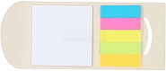 Bloco de Notas Tesher Pacotes de Leite Reciclados 50 Notas Adesivas 7,5 x 7,5 cm. 125 Mini Notas Adesivas 1,5 x 5 cm 21789