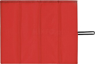 Coxim Xalan Nylon 210D Acolchoado. Dobrável VERMELHO S/T