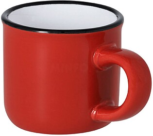 Caneca Ridot Cerâmica 85 ml VERMELHO S/T