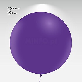 MVHG3FT51325F1 Biogiant : P32_Púrpura 5F1 Balão HG3fti per...