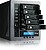 1.6 Ghz 2X Gbe 1X DP : 3X USB 3.0 1X HDMI 1X Spdif in 4BAY N4810 - imagem 4