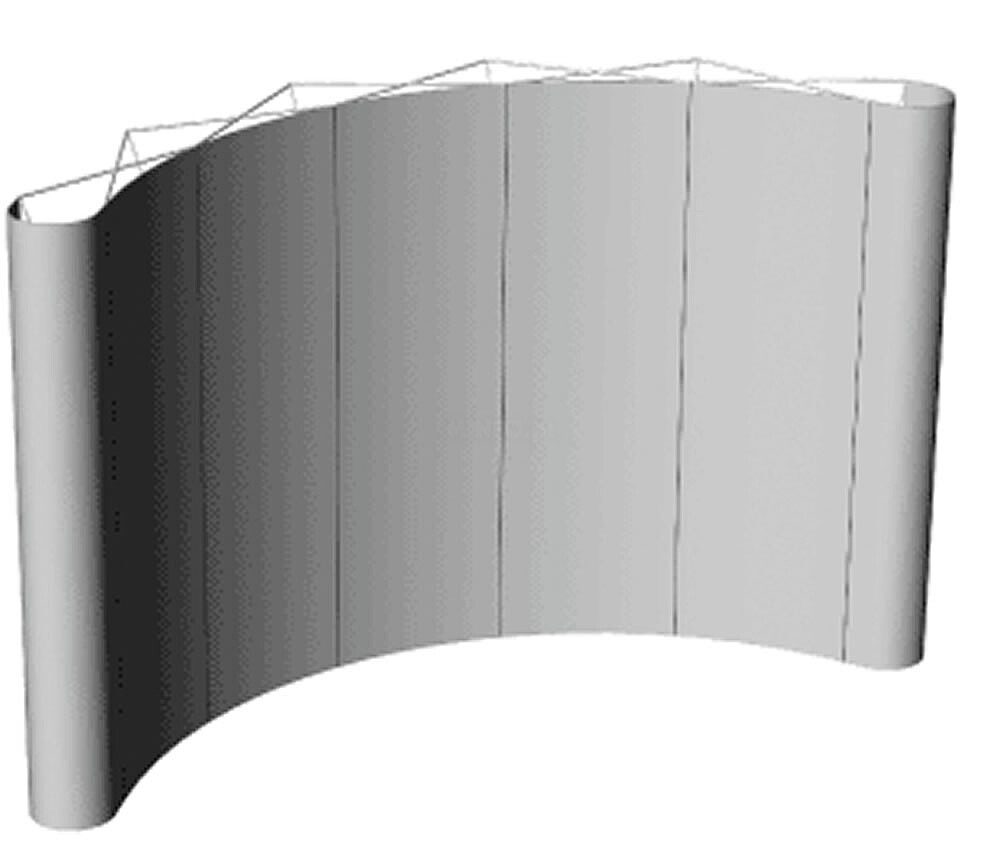 NetUp Easy Curvos Ndisplay 5x3 (2230x3408) : Estructura, barras magnéticas, jogos de