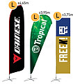 PROMOFLAG L : Mastro 4,8m : Base Espetar : Estrutura