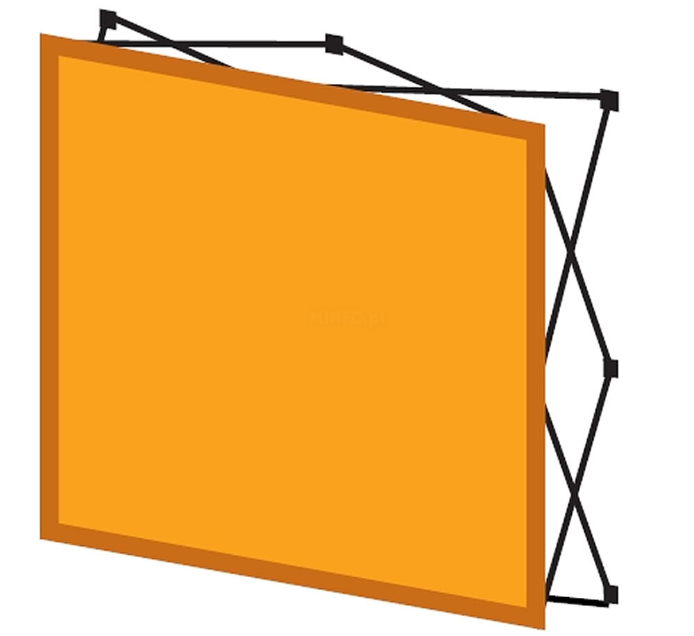 Kit Mural NetUp Screen Ndisplay Mini 2 alturas 2x2 (1920x1910) : Estructura com velcro perimetral (basta ligar) + 2 pés