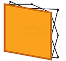 Kit Mural NetUp Screen Ndisplay Mini 2 alturas 2x2 (1920x1910) : Estructura com velcro perimetral (basta ligar) + 2 pés