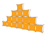 Kit Mural NetUpForma Ndisplay (515x296) : Estructura + Pés