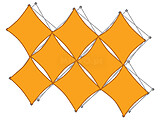 Kit Mural NetUpForma Ndisplay 3x2 (315x212) : Estructura + Pés