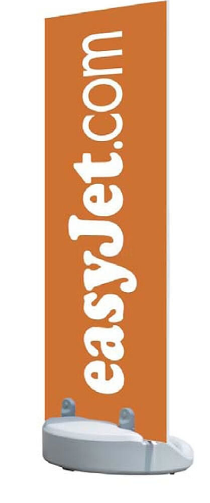 Suporte p/Placa Publicitaria p/ Exterior : SuperBasePro Ndisplay : Base p/colocar Agua