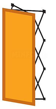 Kit Mural NetUpScreen Ndisplay Standard 3 alturas 1x3 (780x2240) : Estructura com velcro perimetral (basta ligar) + 2 pés