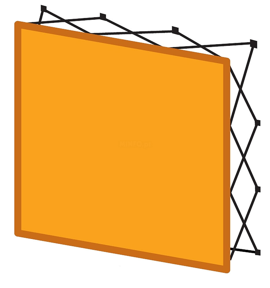 Kit Mural NetUpScreen Ndisplay Standard 3 alturas 3x3 (2240x2240) : Estructura com velcro perimetral (basta ligar) + 2 pés