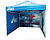 Tenda TentBasic Ndisplay 3x3 : Aco Lacado e Nylon : c/Tecto s/Impressão ( nao inclui laterais ) - imagem 1