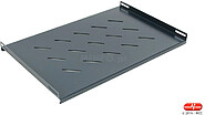 Prateleira fixa p/armÃ¡rios 600 mm. negra Prateleira fixa perfurada, para Racks de 600mm. NÃ£o inclui kit de fixaÃ§Ã£o